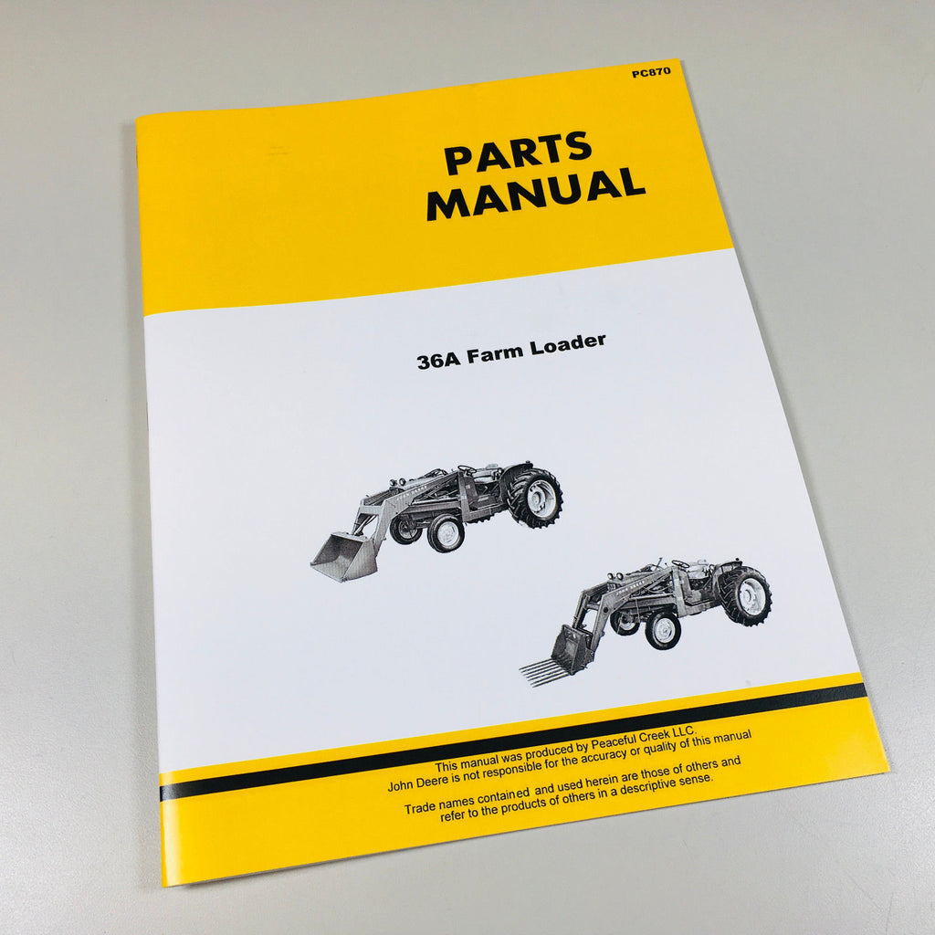John Deere 420 Tractor Parts Manual