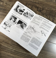 Case 584D 585D 586D Forklift Parts Catalog Operators Manual Owners Set