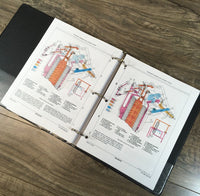 Service Manual Set For John Deere 8850 Tractor Repair Shop Workshop SN 0-6500