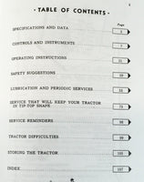 Operators Manual For John Deere 60 Standard Tractor Owners Book SN 6043000-Up