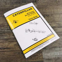 Parts Manual For Caterpillar D4 Crawler Tractor 60 inch Gauge Catalog SN 7U1-Up