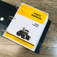 Service Parts Operators Manual Set For John Deere 8440 Tractor Owners Repair