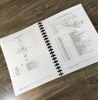 Service Parts Manual Set For John Deere 5020 Tractor Repair Catalog S/N 0-24999