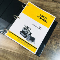 Service Parts Operators Manual Set For John Deere 555A Crawler Bulldozer Loader