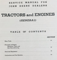 Service Parts Operators Manual Set For John Deere M Tractor Repair Shop Book JD