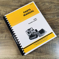 Parts Manual For John Deere 555A Crawler Dozer Loader Assembly Schematic Views