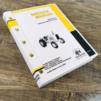 Service Manual For John Deere 2010 Industrial Wheel Tractor Repair Shop Workshop