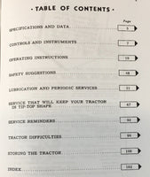 Operators Manual For John Deere 60 LP-Gas Tractor Owners Set Book Maintenance JD