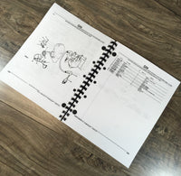 Parts Manual For John Deere 317 Hydrostatic Tractor Assembly Schematic Views