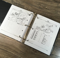 Parts Manual For John Deere 8850 Tractor Catalog Book Assembly Schematic Views