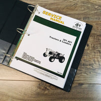 Service Parts Manual Set For John Deere 401 Tractor Loader Repair Shop Catalog