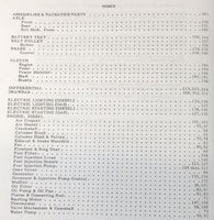 Allis Chalmers D-17 Diesel Tractor Parts Operators Manual Set SN Prior to 24000