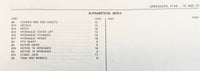 Parts Manual For John Deere 76 & 79 Flail Spreader Catalog Assembly Schematic