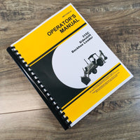 Operators Manual For John Deere 315C Slideshift Backhoe Loader Tractor Owners JD