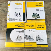 Service Parts Operators Manual Set For John Deere 1010 Crawler Dozer 31001-Up