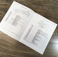 Parts Manual For John Deere 54 Spreader Catalog Book Assembly Schematic Views