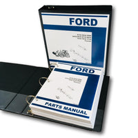 Ford 5110 5900 6410 6810 7410 Tractor Parts Manual Catalog Book Assembly Binder