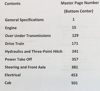 White 2-105 Field Boss Tractor Service Parts Manual Set Repair Workshop Book