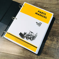 Service Parts Manual Set For John Deere 510 Tractor Loader Backhoe Repair Shop