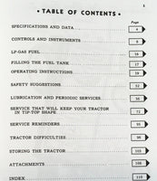 Operators Manual For John Deere 520 Series Tractor LP-Gas SN 5208100-UP Owners