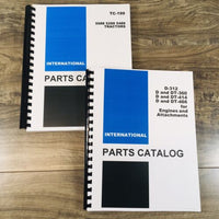 Farmall International 5088 5288 5488 Tractor Parts Manual Set Catalog Book