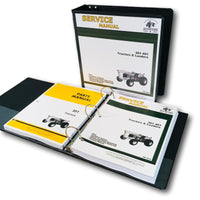 Service Parts Manual Set For John Deere 301 Tractor Loaders Repair Shop Catalog