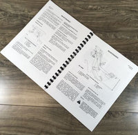 International 240A Pay Tractor Loader Operators Manual Owners Book Maintenance