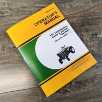 Operators Manual For John Deere 110 110H Lawn Garden Tractor Owners SN 40001-Up