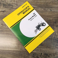 Operators Manual For John Deere 54 Front Blade for 140 Lawn Tractor SN -13276