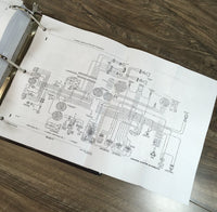 Service Manual For John Deere 4650 4850 Tractor Repair Shop Technical With Tabs