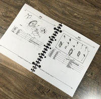 Parts Manual For John Deere 317 Hydrostatic Tractor Assembly Schematic Views