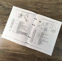 Parts Manual For John Deere 112 Lawn Garden Tractors Catalog Assembly 250001-Up