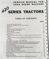 Service Manual Set For John Deere 430 Standard Tractor Parts Operators 140001-Up