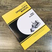 Operators Manual For John Deere 350A Crawler Owners Maintenance Printed Book Jd