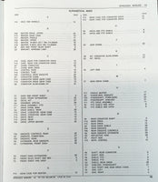 Parts Manual For John Deere 54 Spreader Catalog Book Assembly Schematic Views