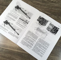 Operators Manual For John Deere 36 Farm Loader Owners Book Maintenance Printed