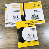 Service Parts Operators Manual Set For John Deere 1010 Diesel Crawler SN 1001-Up