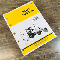 Parts Manual For John Deere 510B Backhoe Loader Catalog Book Assembly