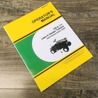 Operators Manual For John Deere 108 111 Lawn Tractor Owners Maintenance 95000-Up