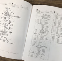 Farmall International 100 130 140 Tractor Service Manual Parts Catalog Shop Book