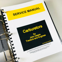 Service Parts Operators Manual Set For John Deere 720 Gas Tractor SN 7200001-Up