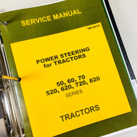 Service Parts Operators Manual Set For John Deere 720 Gas Tractor SN 7200001-Up