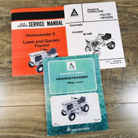 Allis Chalmers Homesteader Lawn & Garden Tractor Service Manual Parts Operators