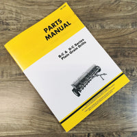 Parts Manual For John Deere B246C B177C B217C B168C B208C Fertilizer Grain Drill