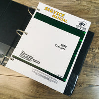 Service Manual For John Deere 8850 Tractor Repair Shop Technical Book Workshop