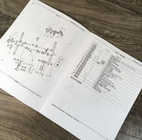 Parts Manual For John Deere 445 465 Flail Speaders Book Assembly Schematic Views