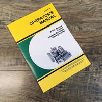 Operators Manual For John Deere P-107 Series Integral Gyramor Rotary Cutter Book