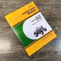 Operators Manual For John Deere 110 112 Lawn Garden Tractor Owners 160001-161771