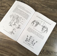 Operators Manual For John Deere MT200 Series MT201 MT202 Row Crop Cultivator