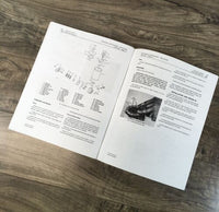 Service Manual For John Deere 800 830 Self-Propelled Windrower Repair Technical